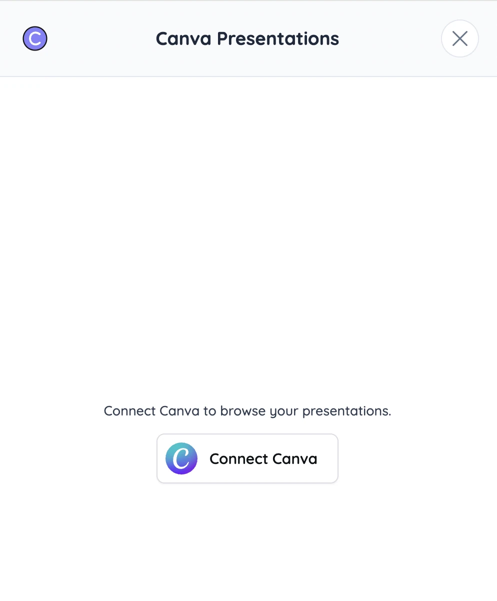 Sabura Canva Presentations ready to connect Canva