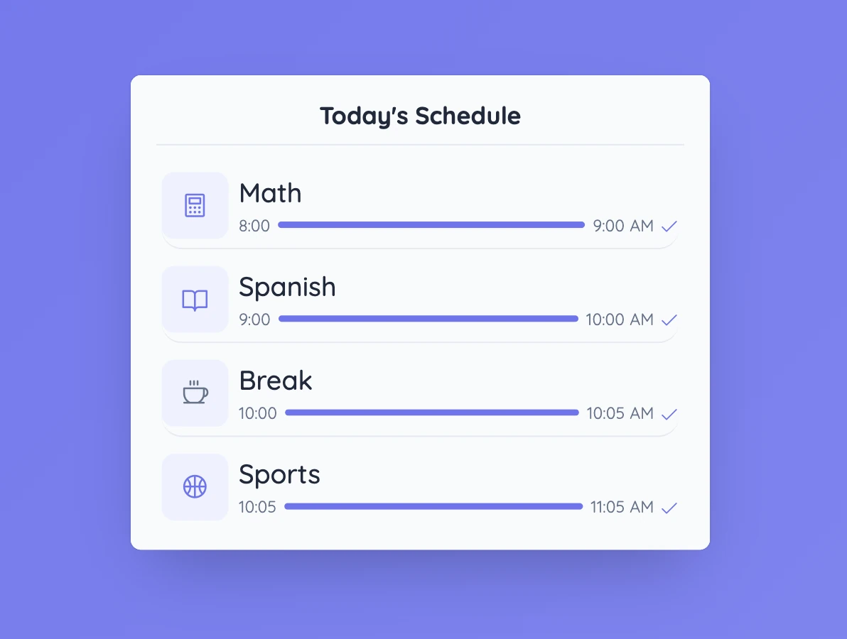 Horario del día en Sabura